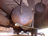 Air brakes tank