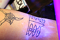 UV Circuitry Tattoo