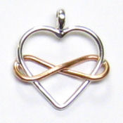 Abzu Infinity-Heart Pendant